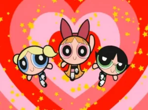 Die Powerpuff Girls Cartoon Figur